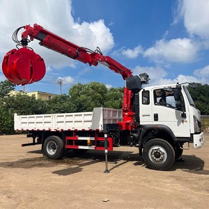 Chargement automatique articulé par flèche hydraulique <span class=keywords><strong>de</strong></span> HAOY avec la <span class=keywords><strong>grue</strong></span> montée par <span class=keywords><strong>camion</strong></span> <span class=keywords><strong>de</strong></span> <span class=keywords><strong>bras</strong></span> pliants <span class=keywords><strong>de</strong></span> <span class=keywords><strong>benne</strong></span> basculante <span class=keywords><strong>de</strong></span> 4 tonnes - Product Image 5