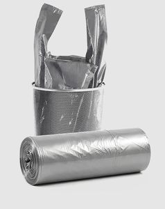 ถุงพลาสติกแบบเสื้อยืด ถุงหิ้วแบบใช้แล้วทิ้ง สำหรับร้านขายของชำและซูเปอร์มาร์เก็ต ขายส่ง - Product Image 3