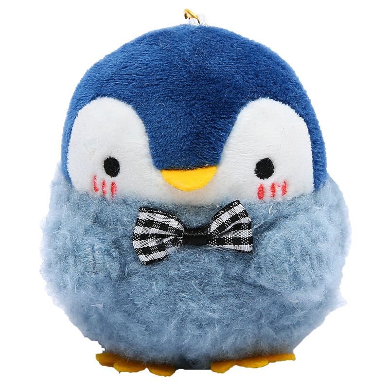 卸売ミニかわいいペンギンキーホルダーペンギンぬいぐるみキーホルダー