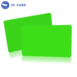 Nhà máy đỏ thẻ PVC RFID CR-80 10mil trống Trắng PVC phun Thẻ trắng NFC thẻ Đen Nhà cung cấp - Product Image 5