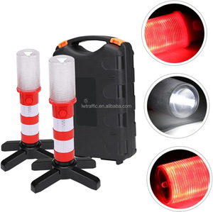Pin Red <span class=keywords><strong>LED</strong></span> nhấp nháy khẩn cấp Pháo Sáng nhấp nháy ánh sáng <span class=keywords><strong>LED</strong></span> Road Pháo Sáng cảnh báo khẩn cấp ánh sáng Set với nam châm Tay Ánh sáng Kit - Product Image 2