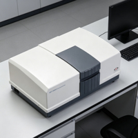 Spectrophotomètre UV/Vis, capteur photomultiplicateur, instrument de laboratoire haute sensibilité