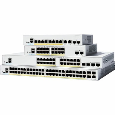 C1200-8T-D 1G Ethernet Switch Stackable VLAN QoS SNMP 1 Year Managed Ethernet Network Switch Enterprise Office Network