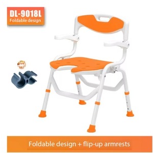 Factory Direct Sale Shower <b>Stool</b> Seat Bath <b>Stool</b> With Back Adjustable Anti Slip Bathtub <b>Stool</b> <b>for</b> Elderly <b>Bathroom</b> - Product Image 5
