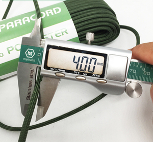 Cắm Trại & Đi Bộ Đường Dài Ngoài Trời Cho Kit 550 4Mm Polyester <span class=keywords><strong>Rope</strong></span> Vòng Đeo Tay 7 Sợi Ô Sợi Dây Thừng Cho Keychain - Product Image 4