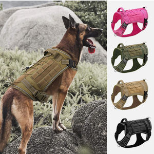 <span class=keywords><strong>Harness</strong></span> Anjing Taktis Heavy Duty Ukuran Besar Desain Khusus Logo Custom Grosir Tanpa Tarik Berbantalan Dapat Disesuaikan - Product Image 1