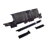 Grille avant en maille ABS noir brillant 4x4 tout-terrain pour Jetour T2 2023-2024, nouveaux accessoires automobiles de haute qualité