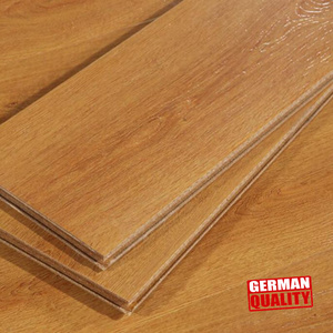 Técnica Geramny Madera exótica 12mm Paso rápido Hdf Suelo laminado verde - Product Image 1