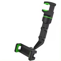 Support de téléphone pour rétroviseur de voiture 360 Support de téléphone rotatif et rétractable pour voiture Support de téléphone amélioré pour voiture