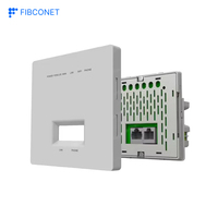 Kualitas tinggi tertanam 86 tipe ONTGPON Enterprise Campus Gigabit Panel ONU 1GE 1pot jaringan optik Unit wajah