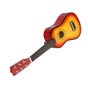 IRIN21 pouces petite guitare jouets en bois pour enfant mélangé avec plusieurs couleurs guitare acoustique originale - Product Image 6
