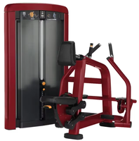 Máquina de remo sentado ajustable de acero de grado comercial 2026, equipo completo de gimnasio para entrenamiento de músculo dorsal.