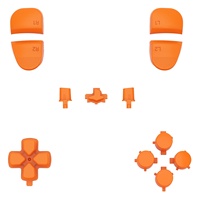 Kits de boutons de remplacement personnalisés EXtremeRate, ensemble complet de boutons pour manette PS5 Edge
