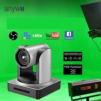 Caméra PTZ Anywii 20x Full HD 1080P 60fps avec zoom optique 20x, USB3.0, prise en charge POE NDI pour la vidéoconférence
