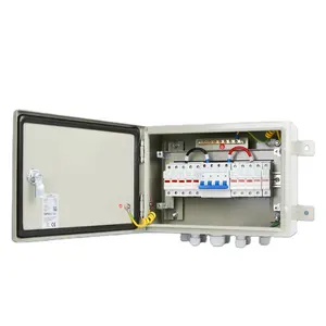 SAIP/SAIPWELL HOT SALE Dc 1000v Ip65 Panel Array Power Solar Pv combiner box