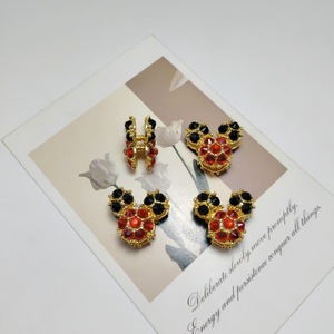 Accesorio de joyería DIY de aleación con diamantes de imitación con cabeza de Mickey Mouse para hacer bolígrafos, collares y manualidades (12+ años) - Product Image 4