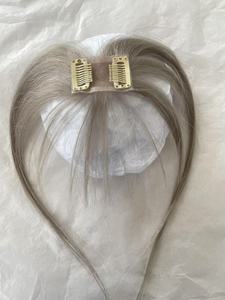 Extensiones de Cabello Humano Tejidas a Mano con Línea de Cabello Natural, Parche de Cabello de Bebé, Base de Encaje, Flequillo y Postizo - Product Image 6