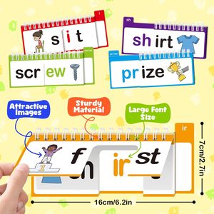 ชุดหนังสือ YSJ 40 เล่ม ชุดฝึกอ่านคำศัพท์ตาม<span class=keywords><strong>สระ</strong></span><span class=keywords><strong>เสียง</strong></span> ฝึกอ่านและสะกดคำ บัตรคำศัพท์สำหรับการเรียนรู้ขั้นต้น - Product Image 3