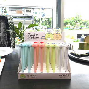 Nhà Máy Bán Giá Rẻ Chi Phí Văn Phòng Kawaii Văn Phòng Phẩm Tốt Nhất Động Vật Lạ Mắt Thiết Kế Xóa Được Long Lanh Gel Bút Mẫu Miễn Phí - Product Image 4