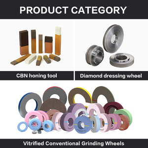 RUIZUANビトリファイドボンドcbnダイヤモンド砥石ベアリング用CBNホイールの研削内研削用 - Product Image 6