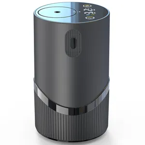 2023 tela digital elétrica portátil a pilhas carro USB recarregável óleo essencial aroma Waterless difusor máquina