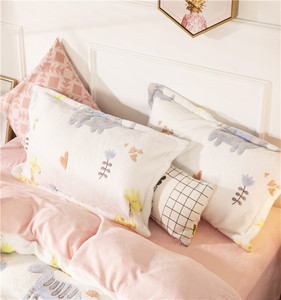 100% القطن ملاءات أغطية أسرَّة منقوشة الكرتون الفراش مجموعات من قوانغتشو مصنع - Product Image 4