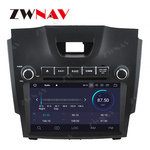 ZWNAV Android 9.0 64GB di <span class=keywords><strong>Auto</strong></span> Radio GPS Navi Unità di Testa per Chevrolet TRAILBLAZER/Holden/S10/ISUZU d-MAX - Product Image 4
