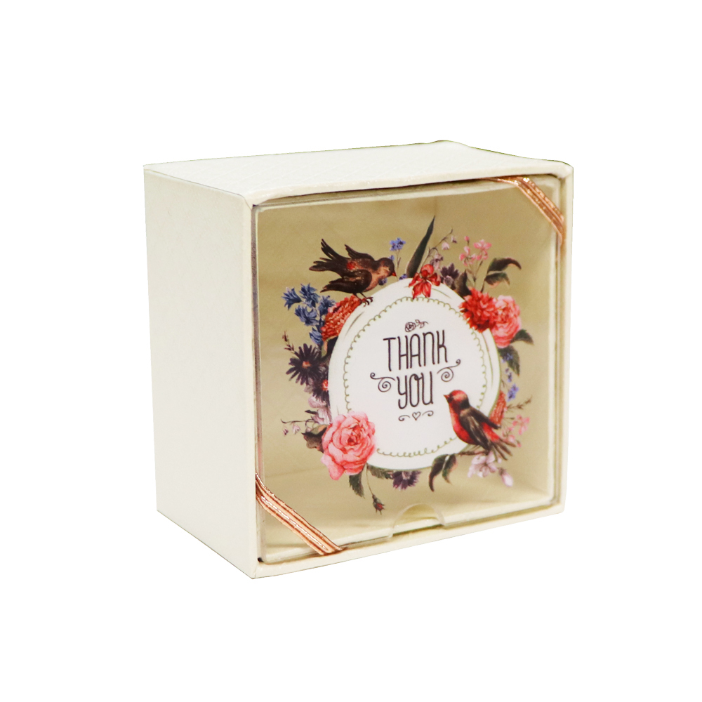 Сделанная на заказ акриловая Подарочная коробка для свадебных приглашений с шелковым экраном 2 мм