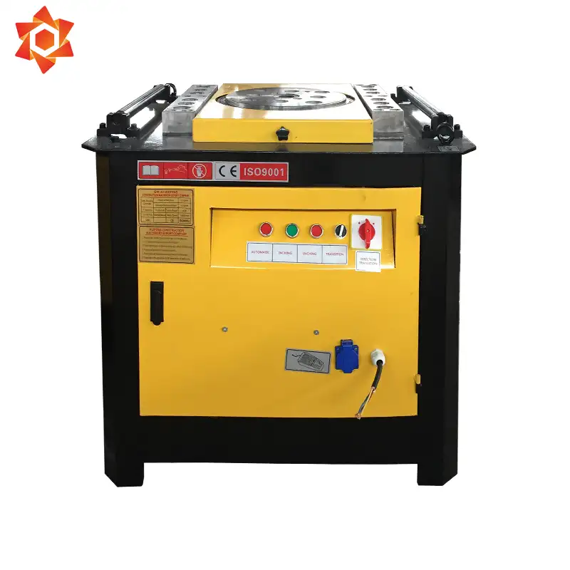 small wire steel rebar reinforcement bending machine portable rebar bender with reversible switch