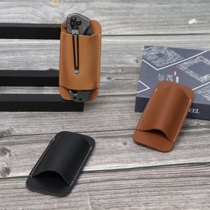 Multitool Waist Belt Organizer Pu Leather Pocket Sheath Folding Knife <b>Pouch</b> for Edc Tools - Product Image 5