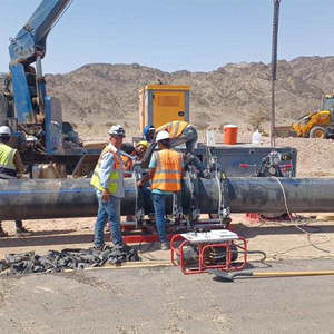 630-800mm thủy lực mông Fusion PE ống kim loại pehd Máy hàn HDPE Ống thợ hàn thermofusio máy - Product Image 4