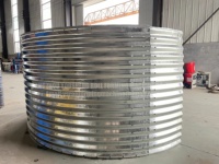 Machine de formage à rouleaux de panneaux de silo en acier ondulé pour silo à céréales automatique avec système de contrôle PLC