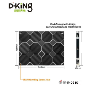 High Definition LED Display <b>Screen</b> P1.86 Indoor Video Wall Full Color Graphics Wall Mountable - Product Image 2