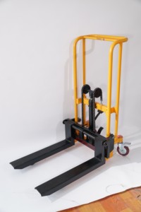 Gerbeur manuel personnalisé 200/400 kg, type mini, gerbeur manuel à commande manuelle, <span class=keywords><strong>chariot</strong></span> <span class=keywords><strong>élévateur</strong></span> à fourche hydraulique, <span class=keywords><strong>chariot</strong></span> <span class=keywords><strong>élévateur</strong></span> à palettes - Product Image 2