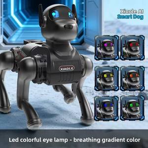 Robot Perro Inteligente <span class=keywords><strong>de</strong></span> Programación IA 2026 Novedad Transfronteriza, Juguete Eléctrico Metálico para Niños y Niñas, Regalo <span class=keywords><strong>de</strong></span> Simulación Mecánica 14 - Product Image 5