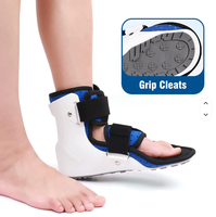 Bottes de soutien ajustables pour le tendon d'Achille, respirantes, pour la rééducation et la protection du pied en cas de blessure