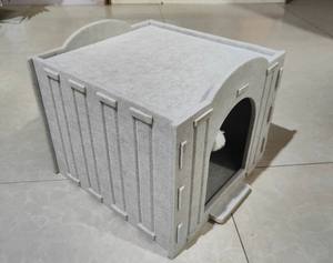 2026ใหม่กรงแมว<span class=keywords><strong>2</strong></span><span class=keywords><strong>ชั้น</strong></span>โครงสำหรับ<span class=keywords><strong>คอนโด</strong></span>แมวและต้นไม้มีรูของเล่นเกาบ้านแมว - Product Image 6