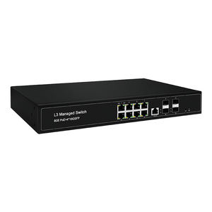 สวิตช์ POE แบบจัดการได้รุ่น ZC-S1300WP-8G-4S+ 10G Uplink 4SFP+8GE L3 สำหรับอุปกรณ์ใยแก้วนำแสง ยี่ห้อ zikun - Product Image 3