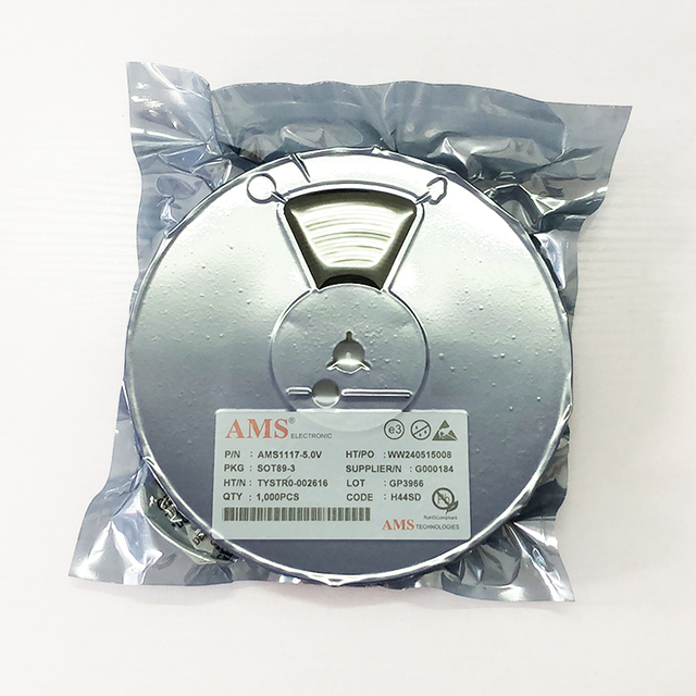 AMS1117-5V SOT-89 Voltage Regulator SMD AMS1117 1.2V 1.5V 1.8V 2.5V 3.3V 5V ADJ SOT-89/SOT-223 Voltage Regulator IC AMS1117