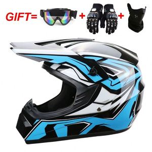 DOT ECE キッズ子供用クロスヘルメット モトクロスカートレーシング モジュラーモーターサイクルヘルメット フルフェイスオフロードヘルメット - Product Image 2