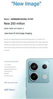 Teléfono móvil desbloqueado nuevo Original Mi Redmi Note 13 Pro 5G Smartphone 200MP Cámara 5100mAh Batería 67W Carga rápida