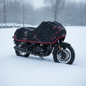 Funda para Motocicleta 3XL Impermeable, Protección contra Nieve y Lluvia para Invierno y Exteriores - Product Image 2