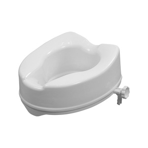 Rehausseur de toilette 2 4 6 pouces en plastique blanc pour personnes âgées et femmes enceintes, équipement de sécurité pour la salle de bain - Product Image 1