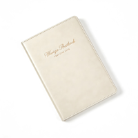 Carnets en cuir PU personnalisés avec impression, format A5 A6, journal, agenda, carnet à couverture rigide avec fermoir