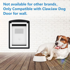 Pintu Anjing Pengganti Desain Modern Tahan Cuaca Pemasangan Mudah Bahan Plastik Non-Toksik Pintu Anjing Ukuran Besar untuk Rumah - Product Image 6