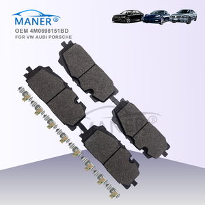 ชุดผ้าเบรกเซรามิกหน้า-หลัง MANER รุ่น 4K0698151 4M0698151BD สำหรับรถยนต์ Audi A4 A5 A6 S6 S5 Q5 Q7 Q8 VW TOUAREG - Product Image 2
