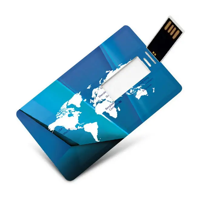 Benutzer definierte 1GB 2GB 4GB leere Visitenkarte USB-Flash-Laufwerk, Karte USB-Flash-Speicher, USB-Kreditkarte Flash-Laufwerk