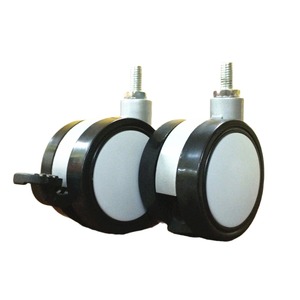 Eugene <b>Swivel</b> Furniture Casters 60mm With Brake Durable Quiet Wear Resistant Coffee <b>Table</b> Use - Product Image 1