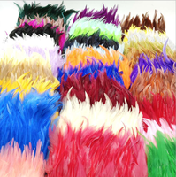 Tissu à coudre fait main ruban ruban plume frange garniture pour artisanat vêtements robe Costume chapeau accessoire fête maison mariage décor