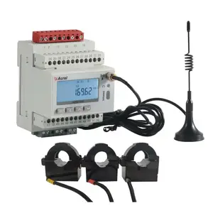 Acrel ADW300W ذكي لاسلكي Din السكك الحديدية IoT مقياس الطاقة تحقيق المراقبة عن بعد والتحكم لتجديد التصحيح المجاني